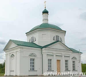 Роспись купола храма